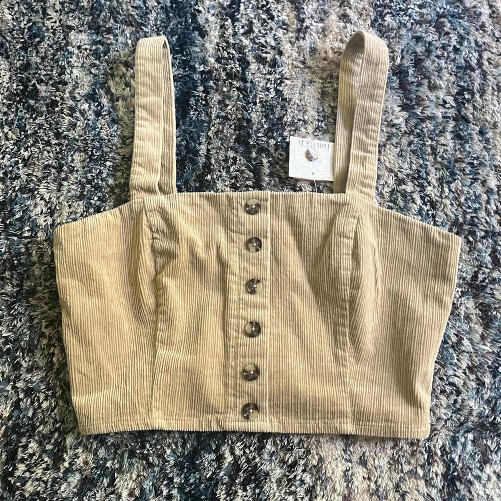 Buttoned Tanktop